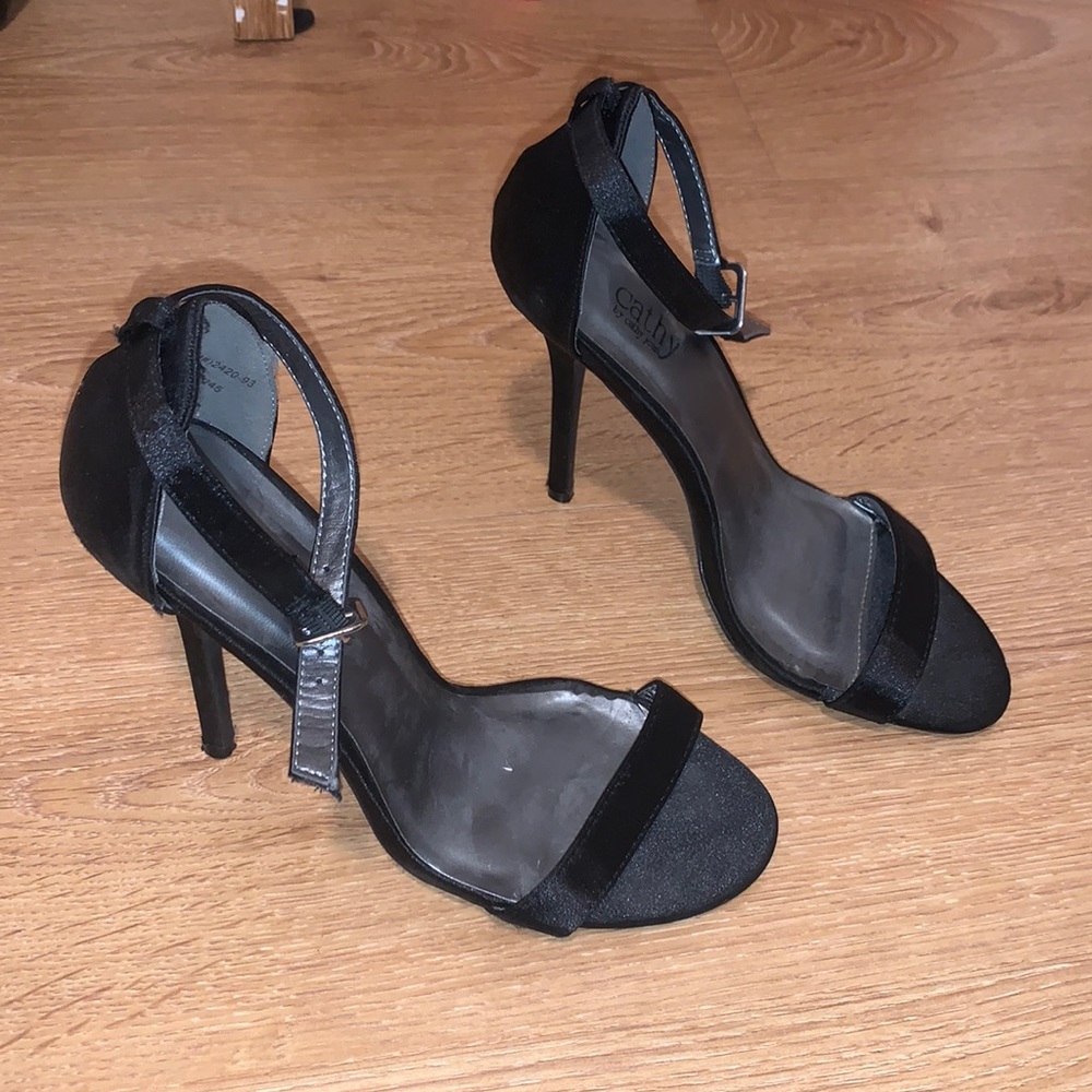 Black heels